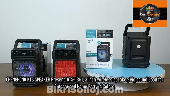 Extra bass GTS-1361 bluetooth speaker